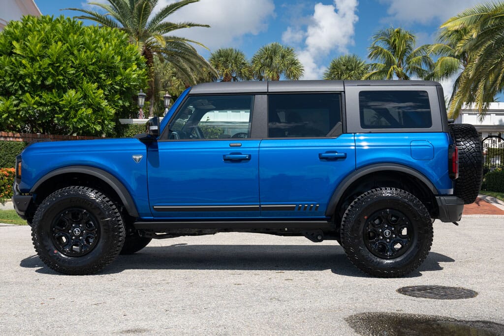 2021 Ford Bronco First Edition Lightning Blue 60 Miles for sale